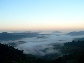 view from the morning train from Kandy to Colombo