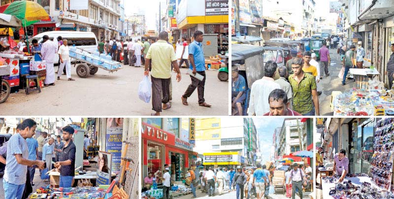 Pettah commercial district, Colombo, Sri Lanka
